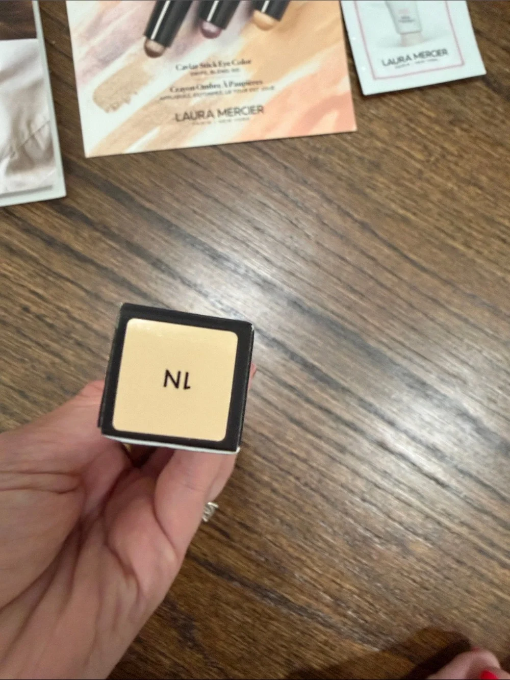 Laura Mercier Secret Camoflage/ Brighten and Correct Duo and makeup samples